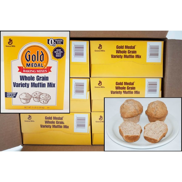 Gold Medal Gold Medal Baking Mixes Whole Grain Variety Muffin Mix 5lbs, PK6 - 16000-31529