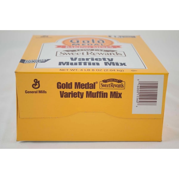 Gold Medal Baking Mixes Low Fat Sweet Rewards Variety Muffin Mix 4.5lbs, PK6 - 16000-11560