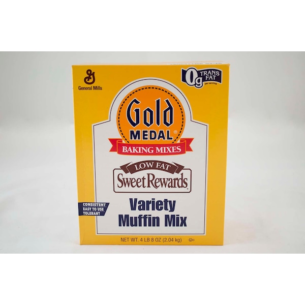 Gold Medal Baking Mixes Low Fat Sweet Rewards Variety Muffin Mix 4.5lbs, PK6 - 16000-11560
