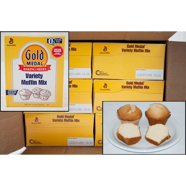 Gold Medal Gold Medal Baking Mixes Variety Muffin Mix 5lbs, PK6 - 16000-11544