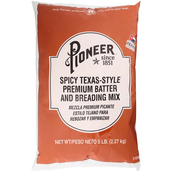 Pioneer Pioneer Spicy Texas-Style Premium Batter And Breading Mix 5lbs, PK6 - 216556