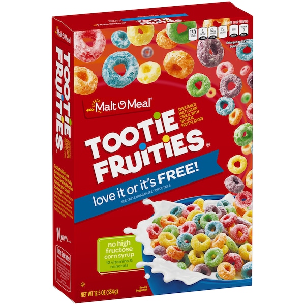 Malt O Meal Malt O Meal Tootie Fruities Cereal 12.5 oz. Per Box, PK14 - 10815