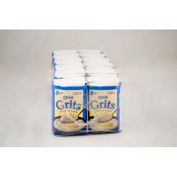 Pillsbury Quick Grits Cereal Bulk Enriched White Corn 32 oz., PK12 - 16000-14355