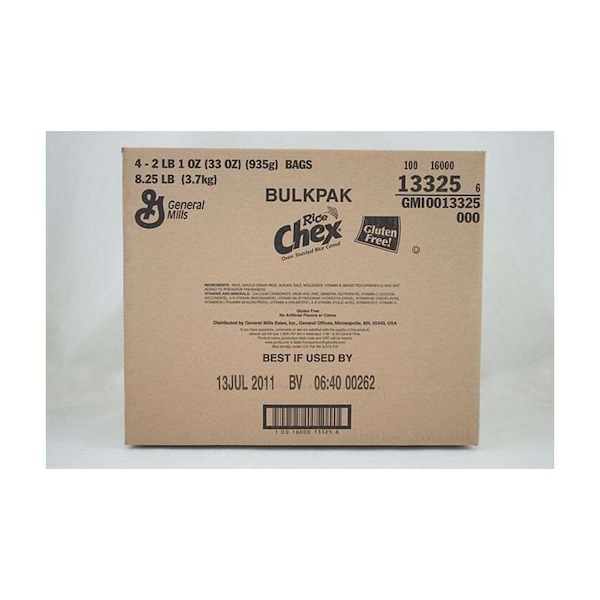 Rice Chex Rice Chex Kosher Cereal 33 oz. Bag, PK4 - 16000-13325