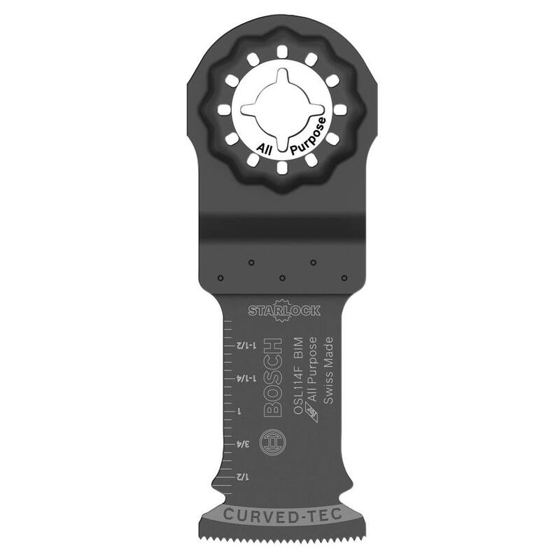 Juego de herramientas multifunción oscilante con cable de 4 amperes StarlockPlus de Bosch (32 piezas) - GOP40-30B