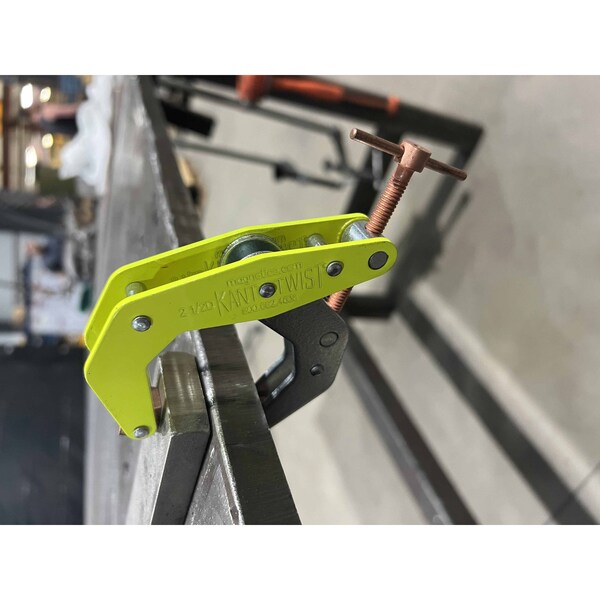 Kant-Twist Kant-Twist Hi-Vis Yellow Lever Clamp Dee - K060TDHVY