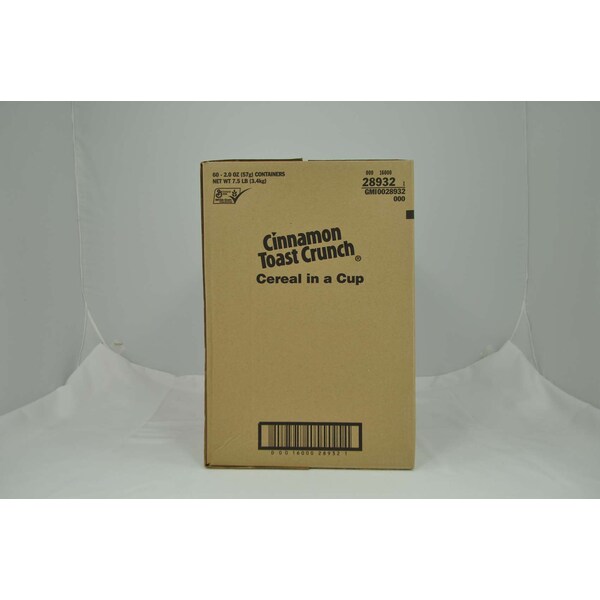Cinnamon Toast Crunch Cinnamon Toast Crunch Cereal Single Serve Cup 2 oz., PK60 - 16000-28932