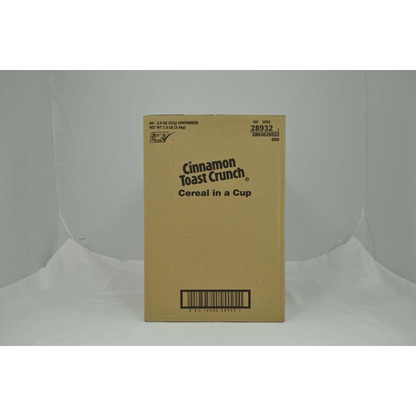 Cinnamon Toast Crunch Cinnamon Toast Crunch Cereal Single Serve Cup 2 oz., PK60 - 16000-28932