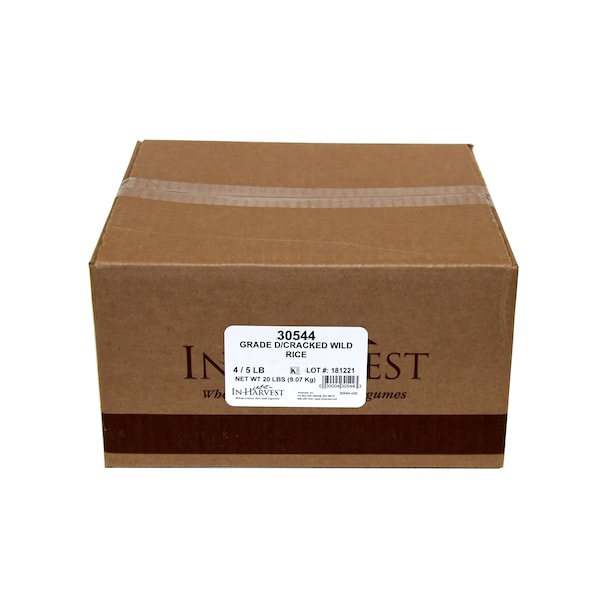 Inharvest Wild Broken Grade D Rice 5lbs, PK4 - 30544