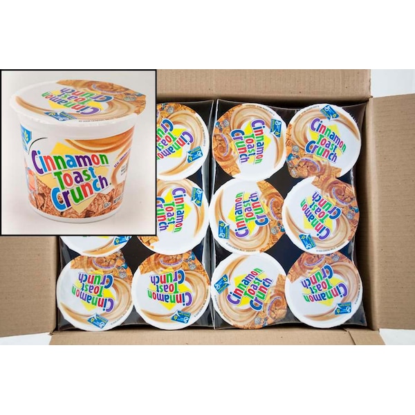 Cinnamon Toast Crunch Cinnamon Toast Crunch Cereal Single Serve Bowl 2 oz. Container, PK60 - 16000-13897