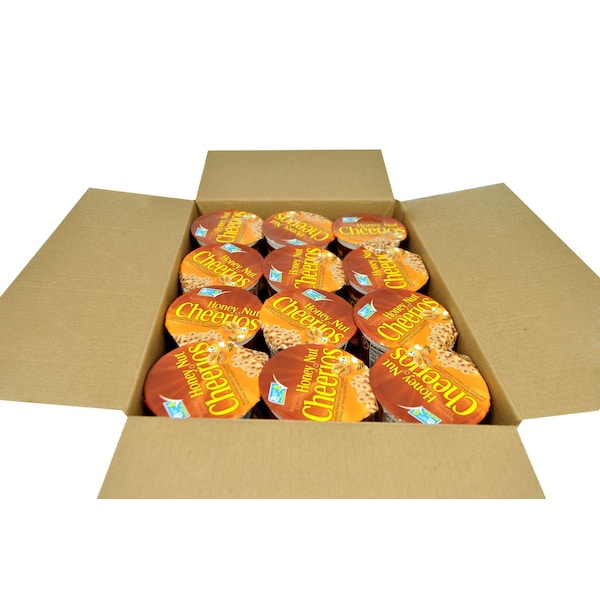 Honey Nut Cheerios Honey Nut Cheerios Cereal Single Serve Cup 1.8 oz., PK60 - 16000-28933
