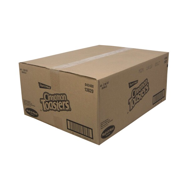 Malt O Meal Malt O Meal Cinnamon Toasters Cereal 2 oz. Bowl, PK48 - 13820