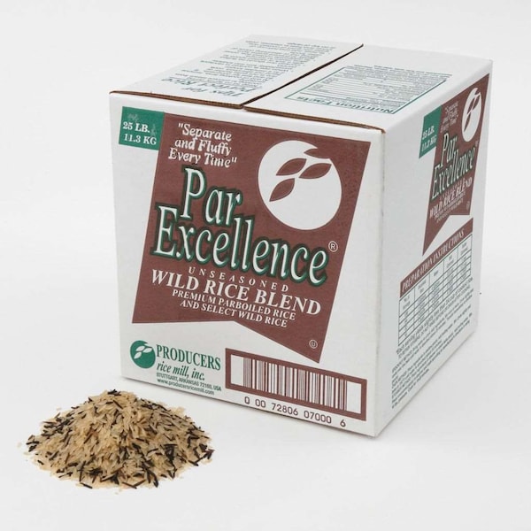 Producers Rice Mill Producers Rice Mill Inc. Parboiled Long Grain & Wild Rice Box 25lbs - R1WP259Z1