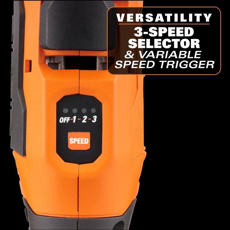 Kit de batería RIDGID 18V 4.0 Ah MAX Output y cargador rápido con herramienta multiusos oscilante inalámbrica de 18V Brushless - AC9840-R86242B