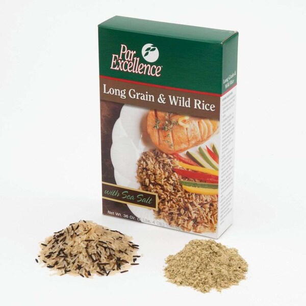 Producers Rice Mill Par Excellence Long & Wild Blend Seasoned Rice 36 oz., PK6 - P1YW363C1