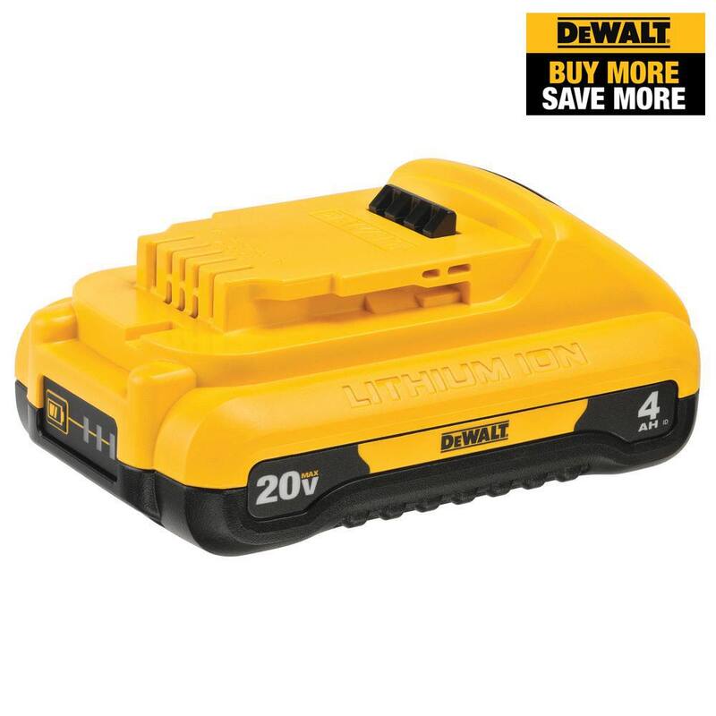DEWALT 20V MAX XR Herramienta Multiuso Oscilante Inalámbrica sin Escobillas de 3 Velocidades, (1) Batería 20V 2.0Ah y (1) Batería 4.0Ah - DCS356D1WDCB240