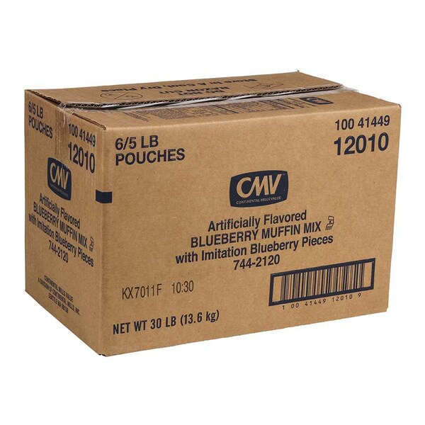 Continental Mills Continental Mills Value Imitation Blueberry Muffin Mix 5lbs Bag, PK6 - 744-2120