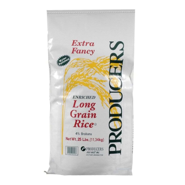 Producers Rice Mill Producers Rice Mill Extra Fancy Long Grain White Rice 25lbs - B1PE25560