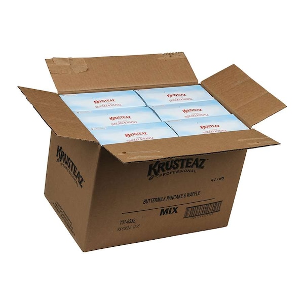 Krusteaz Krusteaz Professional Buttermilk Pancake & Waffle Mix 5lbs Box, PK6 - 731-6332