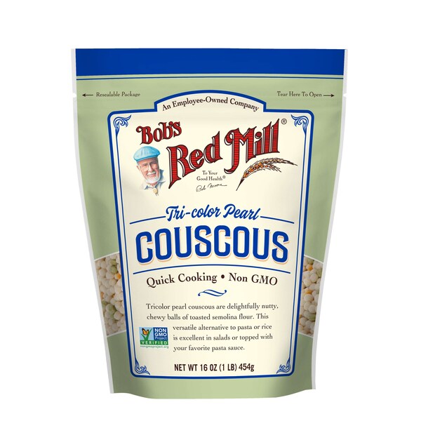 Bobs Red Mill Natural Foods Bob's Red Mill Tri-Color Pearl Couscous 16 oz. Pouches, PK4 - 1939S164
