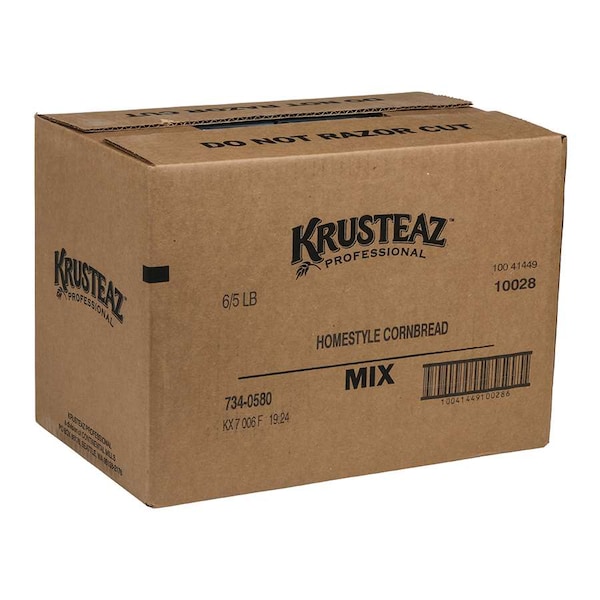 Krusteaz Krusteaz Professional Homestyle Cornbread Mix 5lbs Box, PK6 - 734-0580