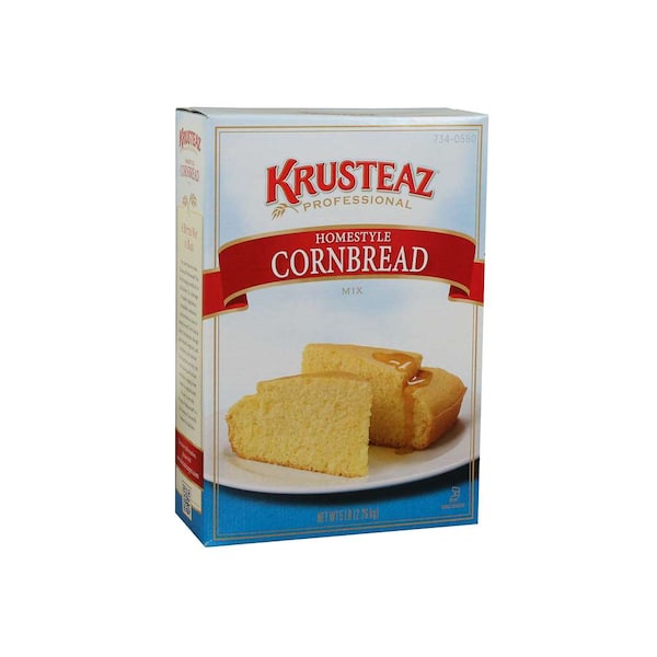 Krusteaz Krusteaz Professional Homestyle Cornbread Mix 5lbs Box, PK6 - 734-0580