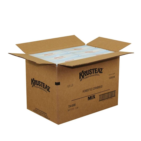 Krusteaz Krusteaz Professional Homestyle Cornbread Mix 5lbs Box, PK6 - 734-0580