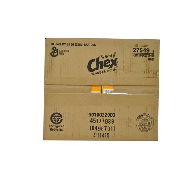 Wheaties Wheat Chex Cereal Box 14 oz., PK10 - 16000-27549