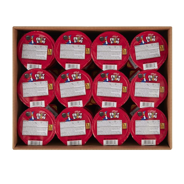 Kelloggs Kellogg's Froot Loops Cereal .75 oz. Bowl, PK96 - 3800001796