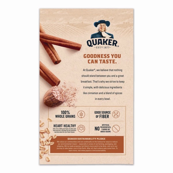 Quaker Instant Oatmeal, Assorted Flavors, 1.51 oz Packet, 64PK - QUA31682