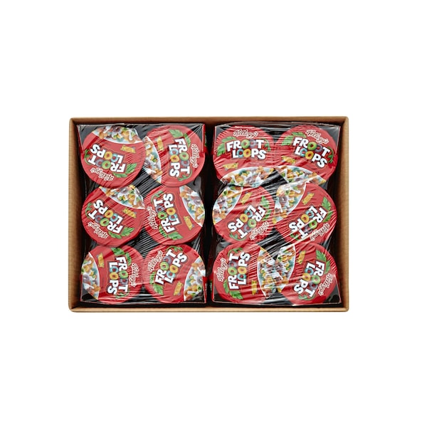 Kelloggs Kellogg's Froot Loops Cereal 1.5 oz. Bowl, PK60 - 3800012465