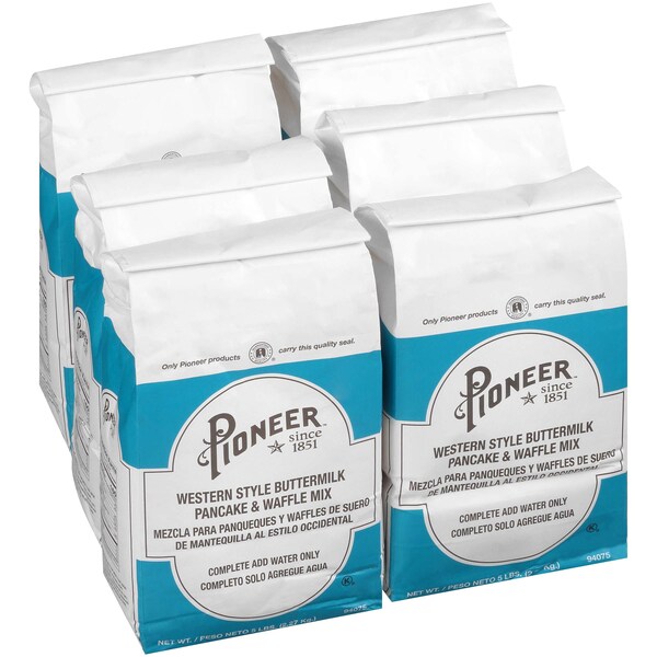 Pioneer Pioneer Western Style Buttermilk Pancake Mix 5lbs, PK6 - 94075