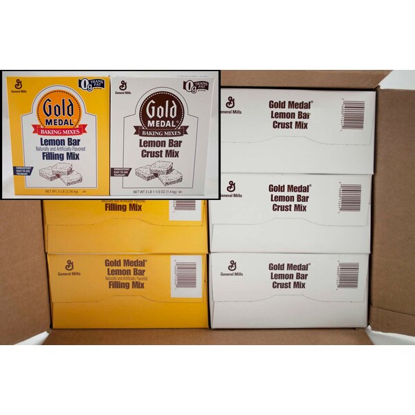 Gold Medal Gold Medal Baking Mixes Lemon Bar Mix 4.1lbs, PK6 - 16000-11240