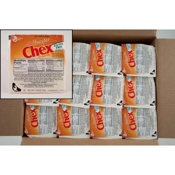 Honey Nut Chex Honey Nut Chex Cereal Single Serve Bowlpak 1.13 oz., PK96 - 16000-11866