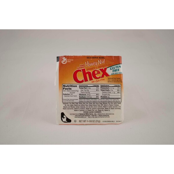 Honey Nut Chex Honey Nut Chex Cereal Single Serve Bowlpak 1.13 oz., PK96 - 16000-11866