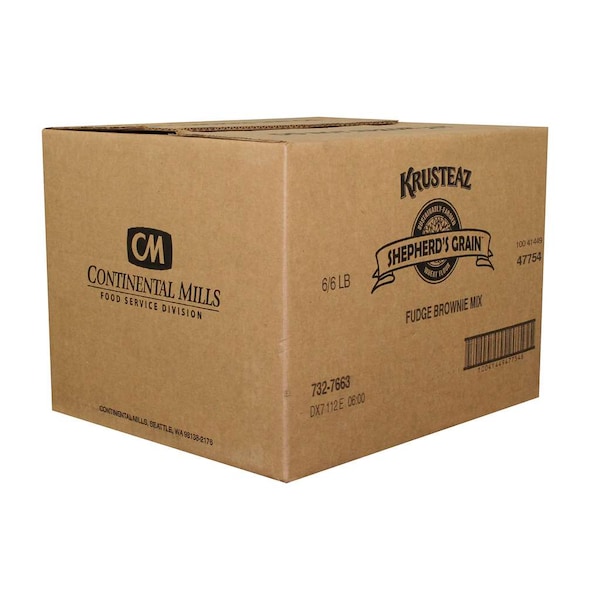 Shepherds Grain Shepherd's Grain Krusteaz Professional Fudge Brownie Mix, PK6 - 732-7663