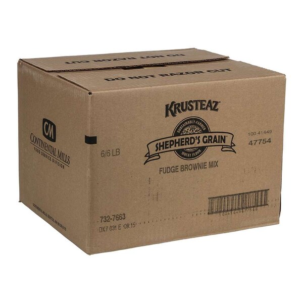 Shepherds Grain Shepherd's Grain Krusteaz Professional Fudge Brownie Mix, PK6 - 732-7663