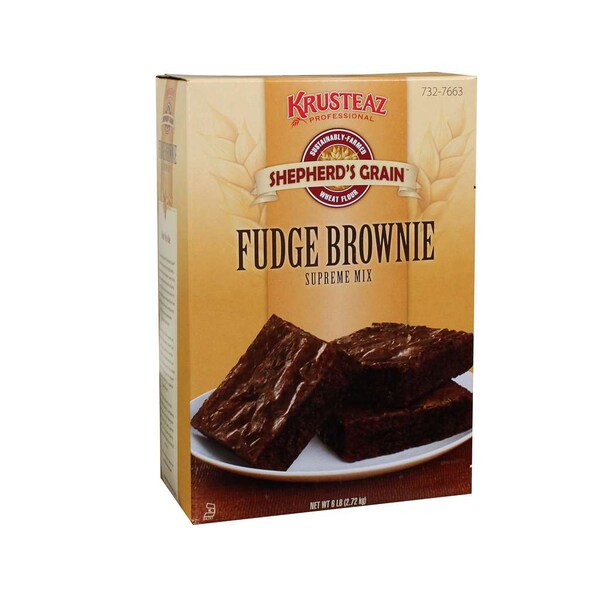 Shepherds Grain Shepherd's Grain Krusteaz Professional Fudge Brownie Mix, PK6 - 732-7663