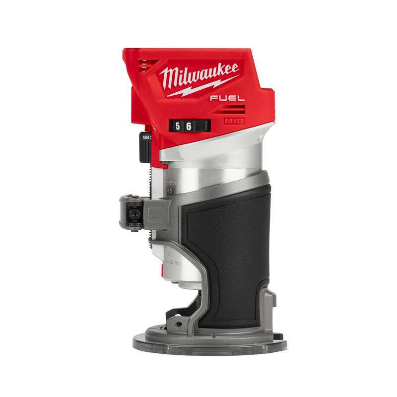 Kit de herramienta multifuncional inalámbrica Milwaukee M18 FUEL 18V de iones de litio con tecnología sin escobillas y enrutador compacto FUEL - 2836-21-2723-20