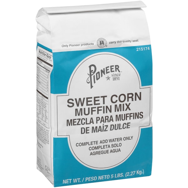 Pioneer Pioneer Sweet Corn Muffin Mix 5lbs, PK6 - 215174