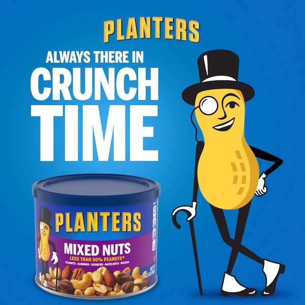 Planters Planters Mixed Nuts Less Than 50% Peanut 10.3 oz. Can, PK12 - 10029000016658