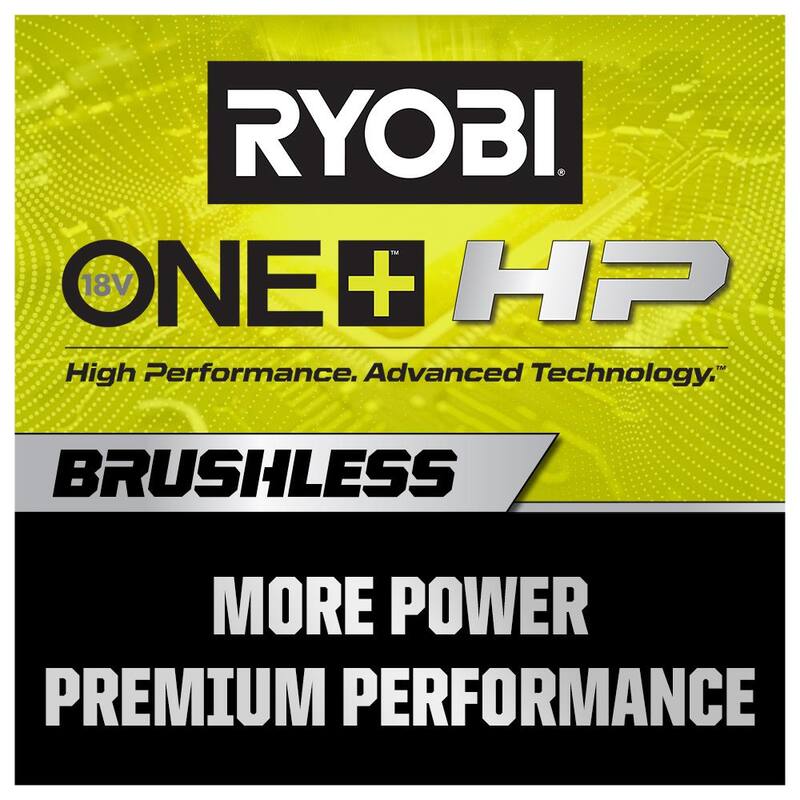 Útil multifuncional inalámbrica RYOBI ONE+ HP 18V Brushless con batería de alto rendimiento de 2.0 Ah - PBLMT51B-PBP003