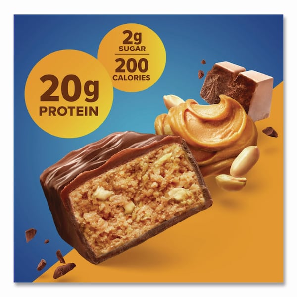 Balance Bar Pure Protein Bar, Chocolate Peanut Butter, 1.76 oz Bar, 6PK - NRN13805
