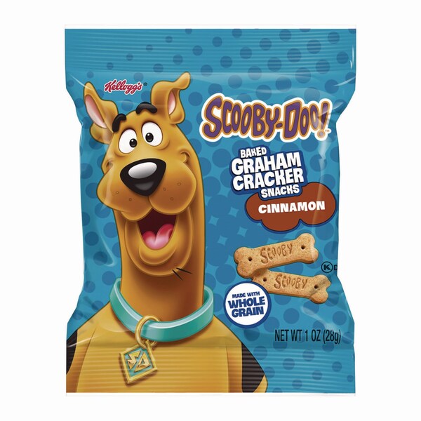Kelloggs Scooby-Doo Cinnamon Graham Sticks, 1 oz Packet, 210PK - KEE50689