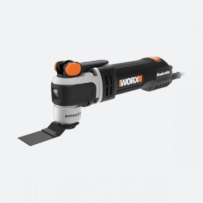 Herramienta múltiple oscilante con cable Worx Sonicrafter con 30 accesorios - WX687L