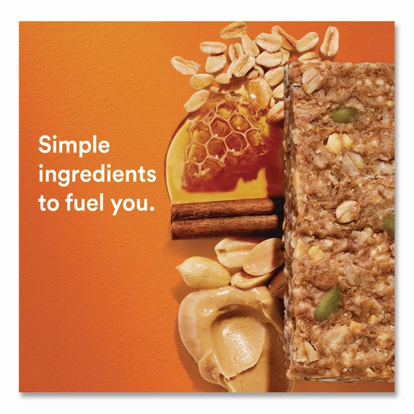A.M. Rxbar Gluten-Free Honey Cinnamon Peanut Butter Protein Bar, 1.9 oz Bar, 12PK - KEE00533