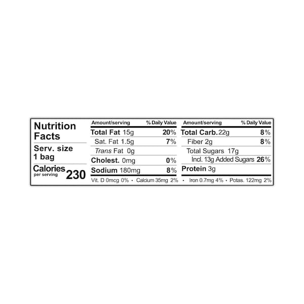 Sahale Snacks Glazed Mixes, Maple Cinnamon Pecan Walnut, 1.5 oz Pouch, 18PK - SAH00018
