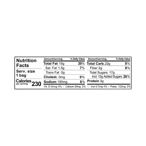 Sahale Snacks Glazed Mixes, Maple Cinnamon Pecan Walnut, 1.5 oz Pouch, 18PK - SAH00018
