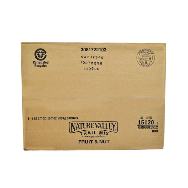 Nature Valley Nature Valley Chewy Fruit & Nut Trail Mix Bar 19.7 oz., PK128 - 16000-15120