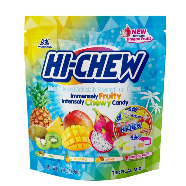 Hi-Chew Hi-Chew Tropical Mix 12.7 oz. Pouch, PK4 - 11110